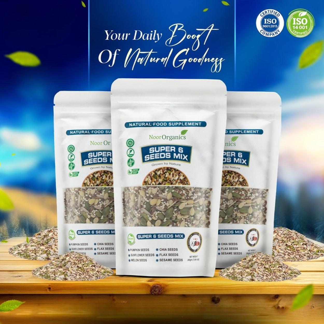 Super Six Seeds Mix – Organic Superfood